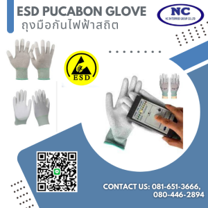 ถุงมือป้องกันไฟฟ้าสถิต ESD Glove
